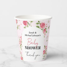 ピンクのローズベビーシャワー