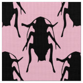 ピンクのローチ生地 ファブリック (クローズアップ)