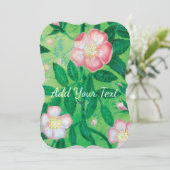 ピンクのワイルドバラの花の秘密の庭のカスタマイズ (スタンド正面)