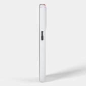 ピンクのワイルドフラワーの水色（名前） Case-Mate iPhoneケース (裏面 / 右)