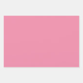 ピンクのワイルドフラワーフィールド2025 ラッピングペーパーシート (正面3)