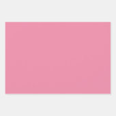 ピンクのワイルドフラワーフィールド2025 ラッピングペーパーシート (正面3)