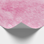 ピンクのヴィンテージの包装紙ロール ラッピングペーパー (角)