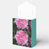 ピンクのヴィンテージバラパーティーケーキのお気に入り フェイバーボックス (オープン)