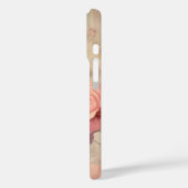 ピンクのヴィンテージフローラ Case-Mate iPhoneケース (裏面 / 左)