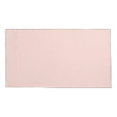 ピンクのヴィンテージ絵を描バライン旧オランダスタイル 枕カバー (裏面-左)