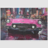 ピンクのヴィンテージ転換社債 薄葉紙 (正面)