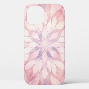 ピンクの万華鏡 iPhone 12ケース