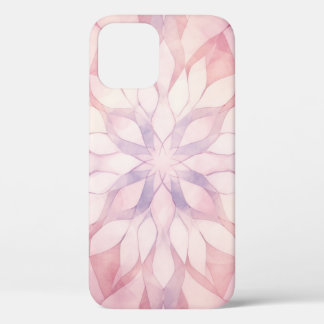 ピンクの万華鏡 iPhone 12ケース