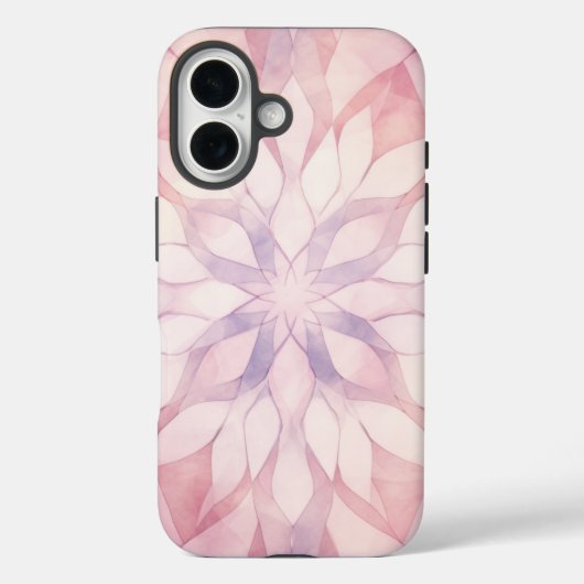 ピンクの万華鏡 Case-Mate iPhoneケース (裏面)