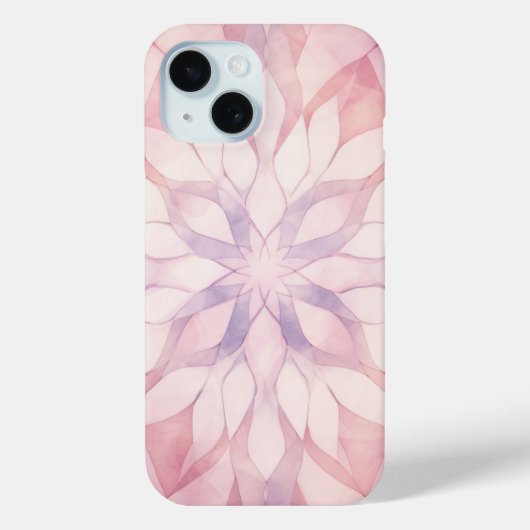 ピンクの万華鏡 Case-Mate iPhoneケース (裏面)