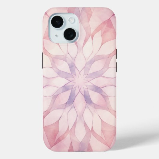 ピンクの万華鏡 Case-Mate iPhoneケース (裏面)