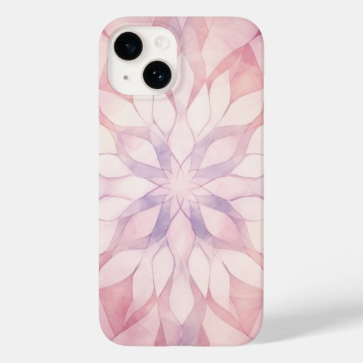 ピンクの万華鏡 Case-Mate iPhoneケース (裏面)
