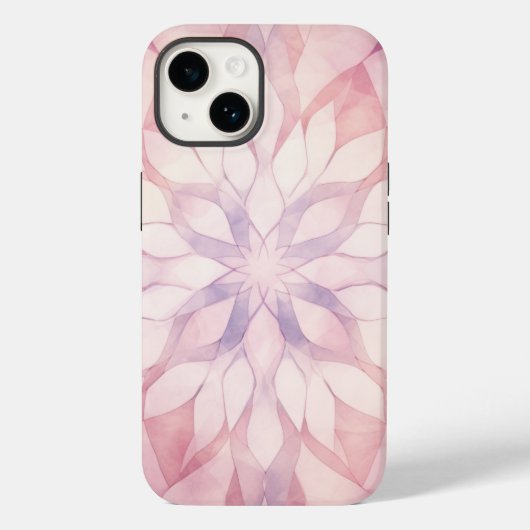 ピンクの万華鏡 Case-Mate iPhoneケース (裏面)