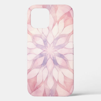 ピンクの万華鏡 iPhone 12ケース
