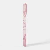 ピンクの万華鏡 iPhone 15ケース (右側面)