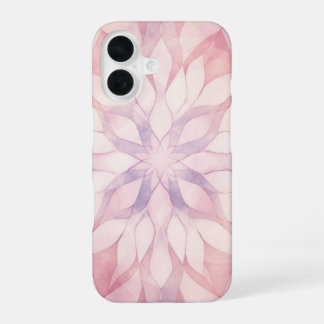 ピンクの万華鏡 iPhone 16ケース