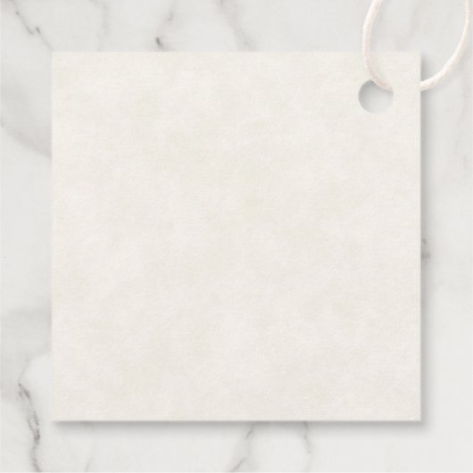 ピンクの三日月と花かわいらしありがとう フェイバータグ (裏面)