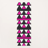 ピンクの三角形 ヨガマット (正面)