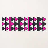 ピンクの三角形 ヨガマット (正面(横))