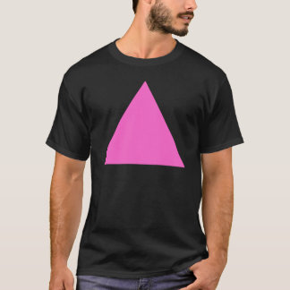 ピンクの三角形 Tシャツ
