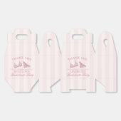 ピンクの下着 バチェロレッテパーティーの景品 ギフトボックス フェイバーボックス (見開き)