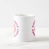 ピンクの世界で最も最高のなカップケーキのパン屋のギフト コーヒーマグカップ (中央)