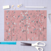 ピンクの中華感覚の中国の切り離 薄葉紙 (クラフト)