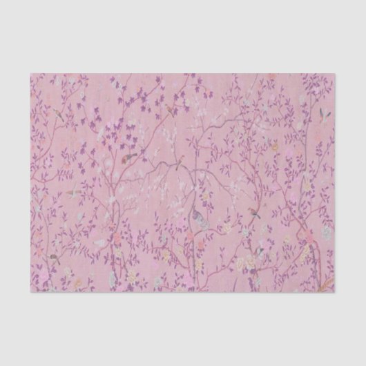 ピンクの中華感覚の中国の切り離 薄葉紙 (正面)