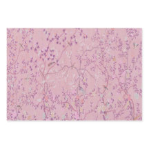 ピンクの中華料理デコップラッピング紙シート