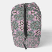 ピンクの丸い花のシェイプ対称 ドップキット (右)