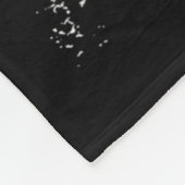 ピンクの乳がん認識度国旗の幼児 フリースブランケット (角)