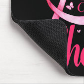 ピンクの乳がんSurvのためのケモギフトの最終日 マウスパッド (コーナー)