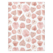 ピンクの乾葉燥 テーブルクロス (正面)