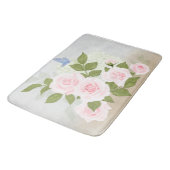 ピンクの交響曲バラ バスマット (アングル)