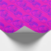 ピンクの人魚の包装紙 ラッピングペーパー (角)