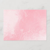 ピンクの人魚の美容師メイクアップ証明書ギフト (裏面)