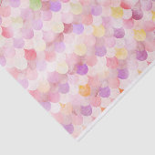 ピンクの人魚はかりで測の魚のパタはかりで測ーン 薄葉紙 (詳細)