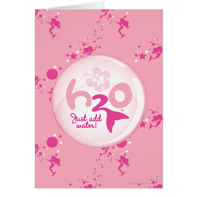 ピンクの人魚パターン (正面)