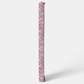 ピンクの人魚ホログラフィはかりで測ックグラエレガントム SAMSUNG GALAXYケース (左側面)