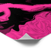 ピンクの人魚ポスター ポスター (角)