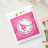 ピンクの体操パーティーが女の子を引き立てるバッグ フェイバーバッグ (封をした状態)