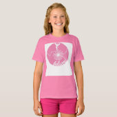 ピンクの信じフェアリーのTシャツ Tシャツ (正面フル)