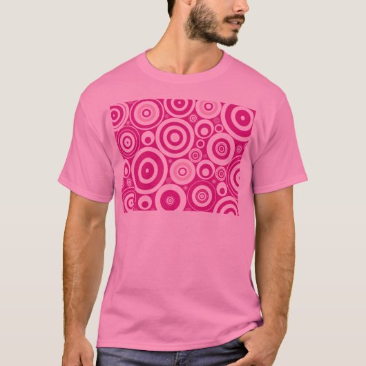 ピンクの催眠のTシャツ Tシャツ (正面)