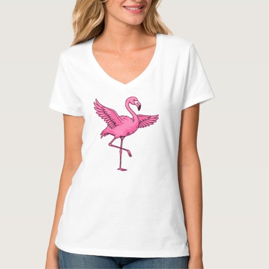 ピンクの優美 Tシャツ (正面)