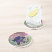 ピンクの光るポータルから紫 コースター (側面)