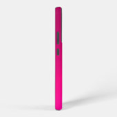 ピンクの光沢フェイク金属サムスン銀河系ケース SAMSUNG GALAXYケース (右側面)