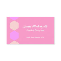 ピンクの六角形