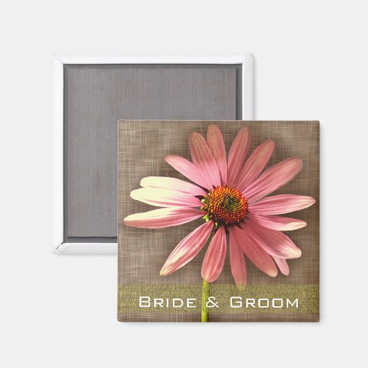 ピンクの円錐花 – 私は私の最愛の人で私の最愛の人 マグネット (正面/裏面)