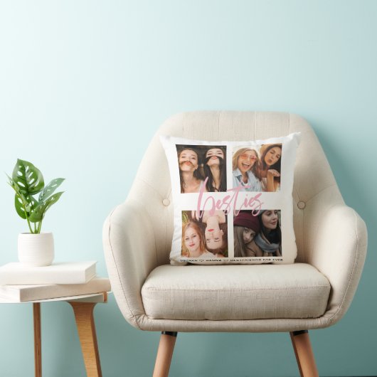 ピンクの写真付きのベスティ最高のーズ·ピンク クッション (椅子)